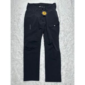 Truewerk Women's Work Pants 10W 32L Black Outdoor Utility Cargo Trousers